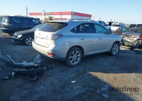 2010 Lexus Rx 350 z USA, uszkodzony, nr VIN 2T2BK1BA2AC076773